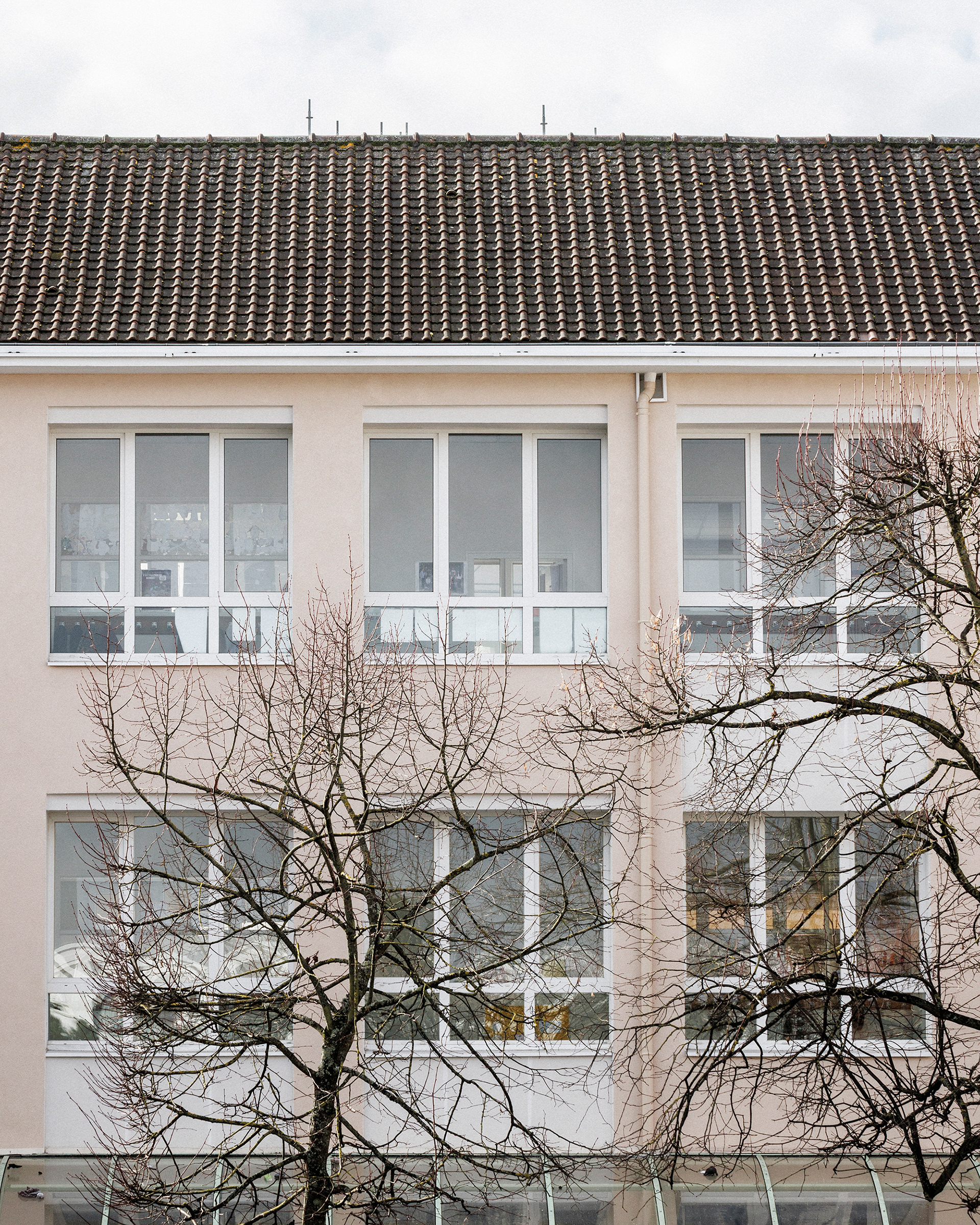 Groupe Scolaire Les Bons Raisins - Détail de façade