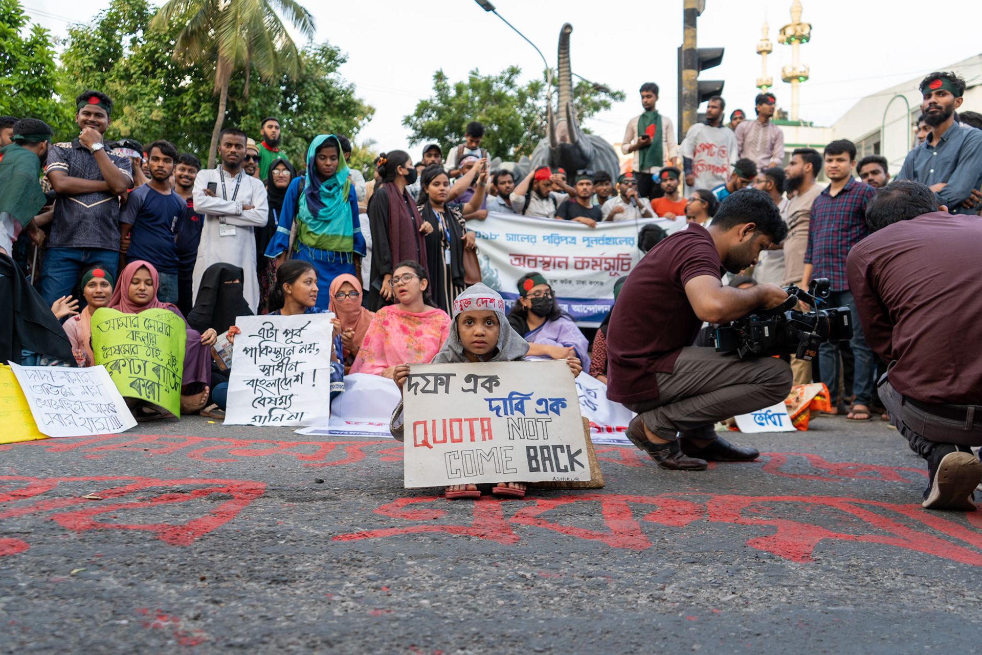 Young girls and women were the driving force behind the June 2024 Bangladeshi protests against the Quota System, reserving government jobs for descendants of Prime Minister Sheikh Hasina's political allies
