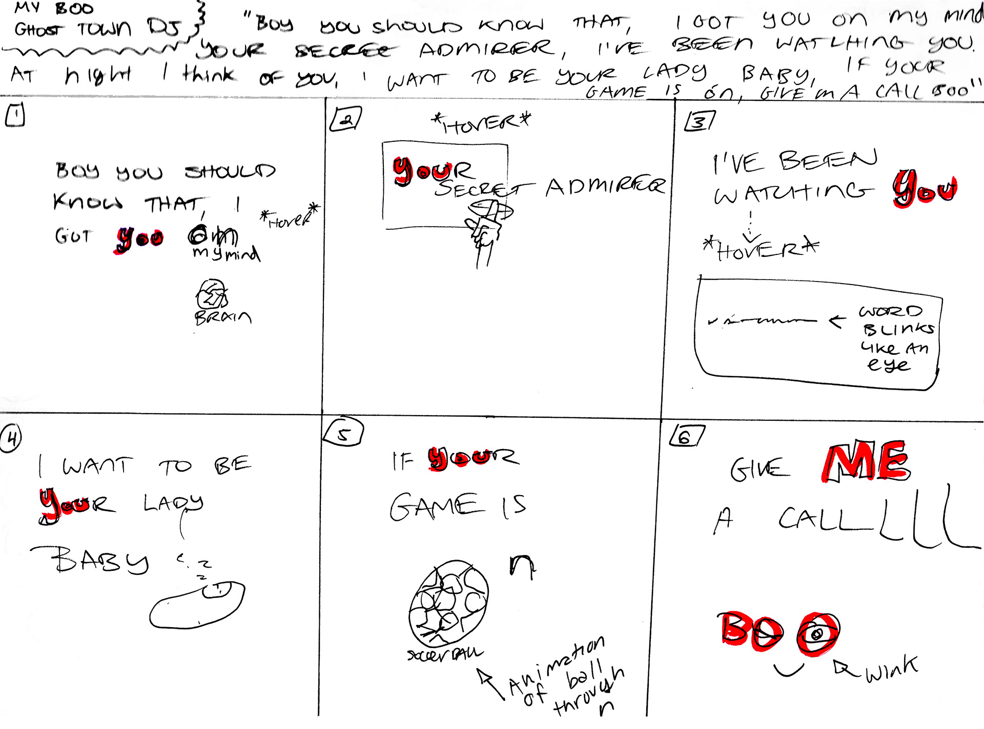 Storyboard Sketch 1