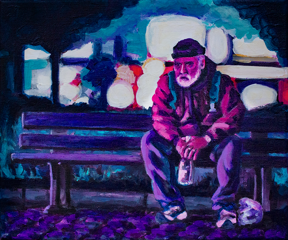 • Acrylics on canvas •