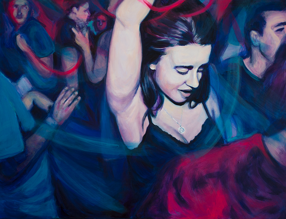 In The Zone 2019 • Acrylics on canvas • 65x85 cm
