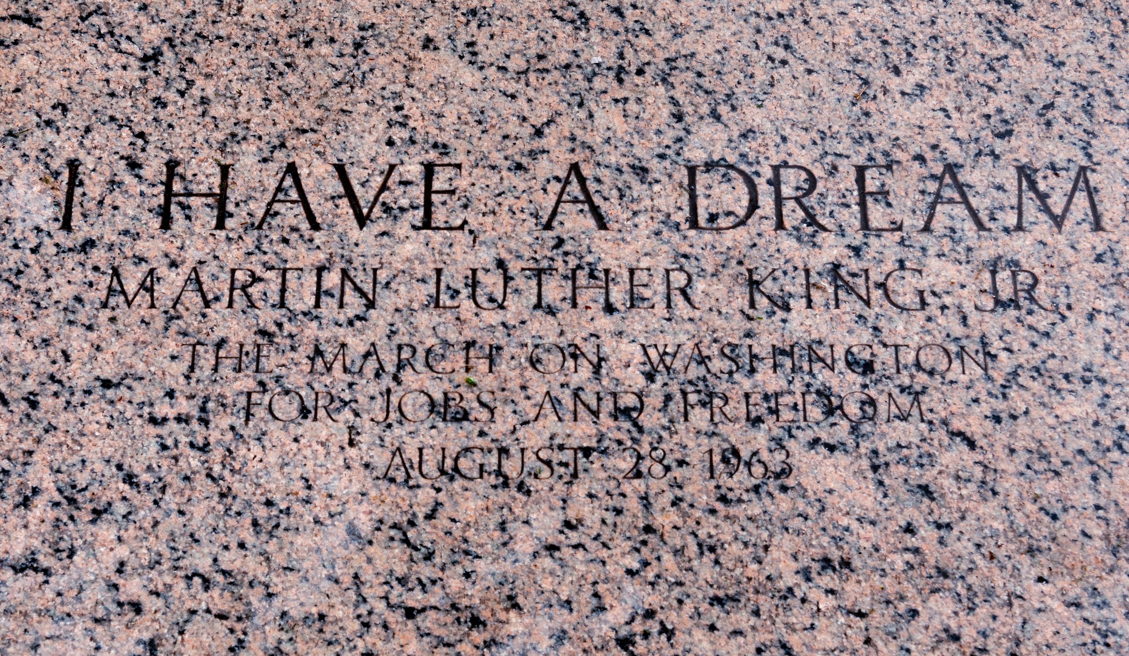 Martin Luther King, Jr. dedication