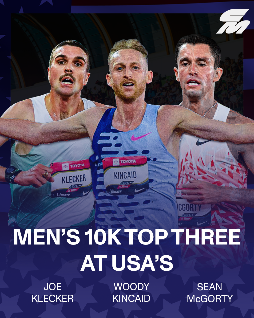 Project Name: USATF Men's 10k Size: 1080px x 1350px Photographer: JZSNAPZ/ Justin Birtton Media: Adobe Photoshop