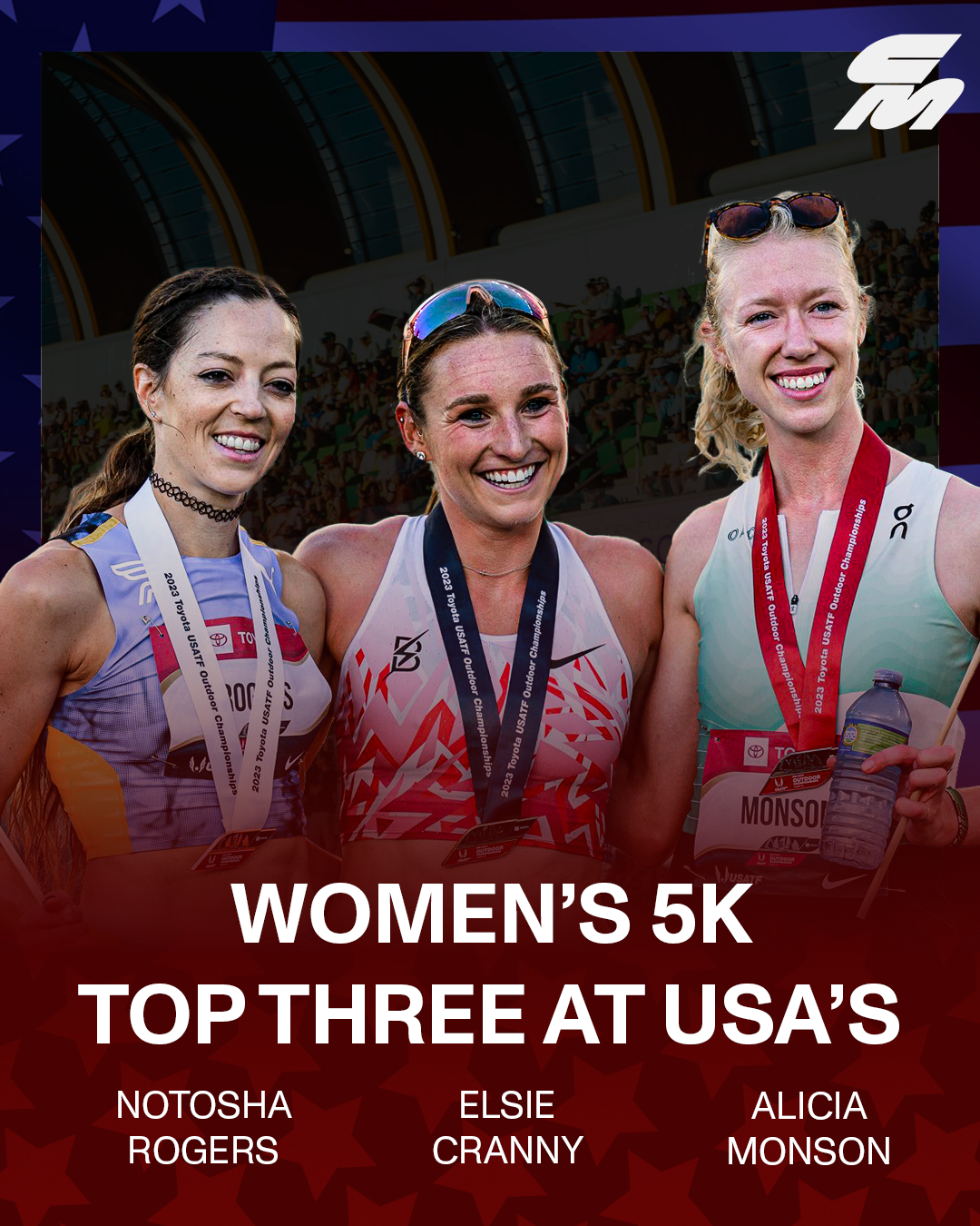 Project Name: USATF Women’s 5k Size: 1080px x 1350px Photographer: JZSNAPZ/ Justin BirttonMedia: Adobe Photoshop