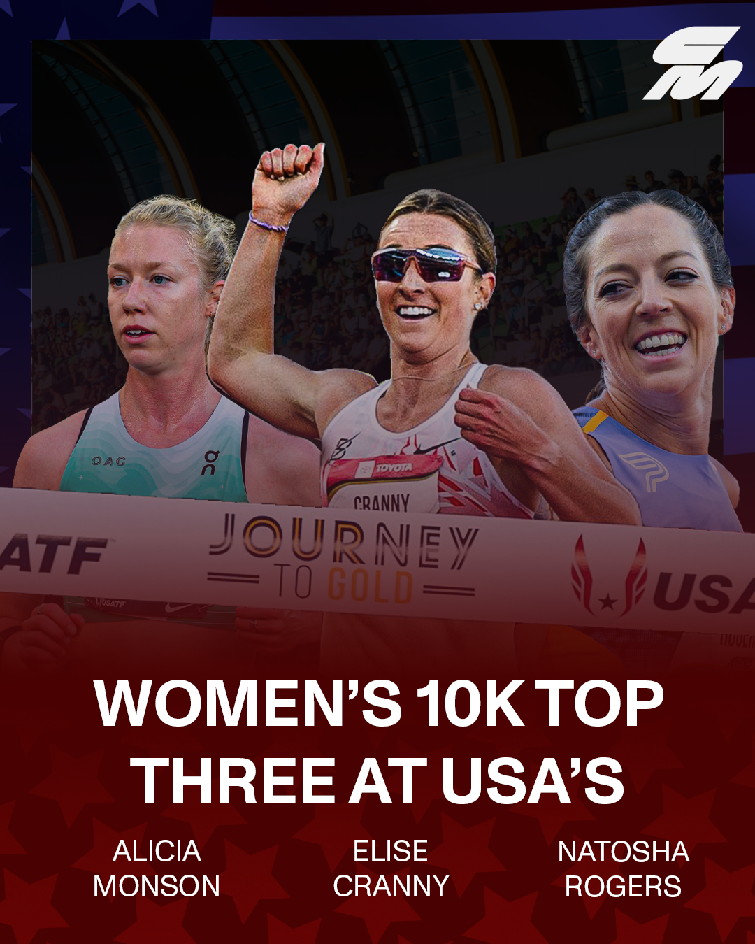 Project Name: USATF Women’s 10k Size: 1080px x 1350px Photographer: JZSNAPZ/ Justin Birtton Media: Adobe Photoshop