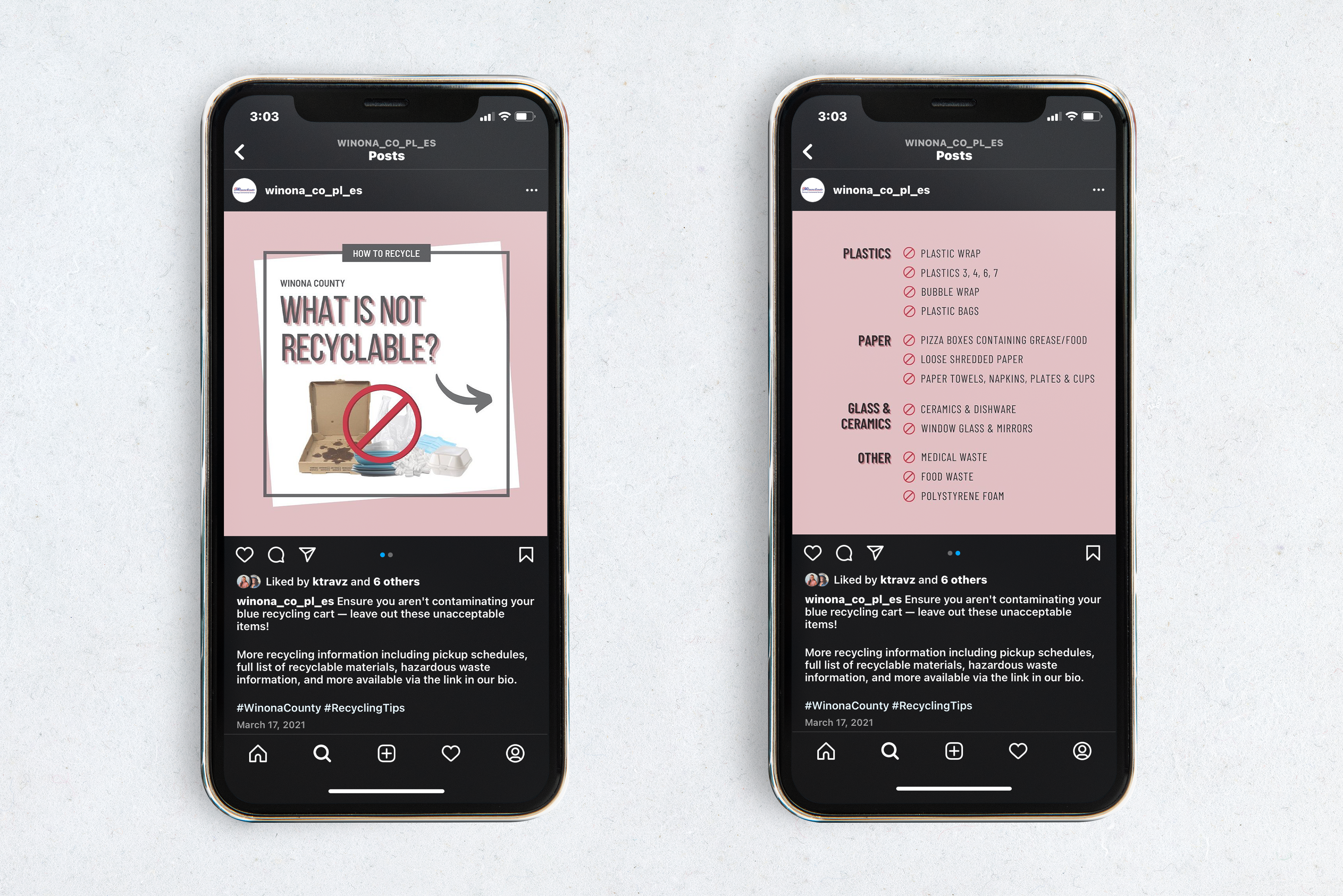 Recycling education digital design