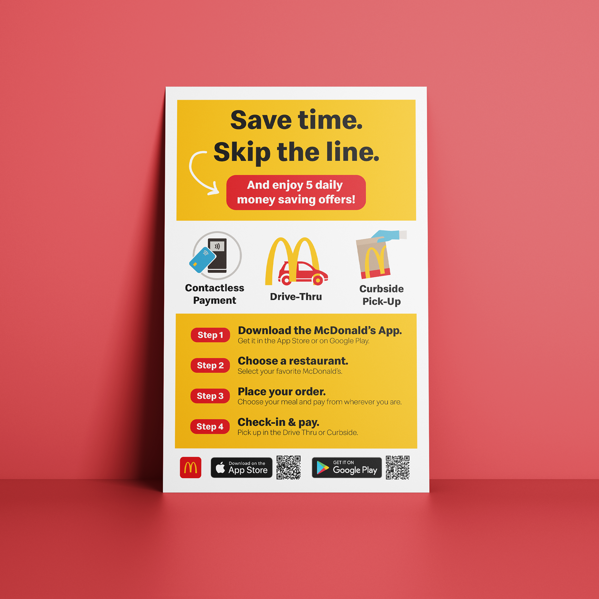 Mobile Order & Pay Bagstuffer
