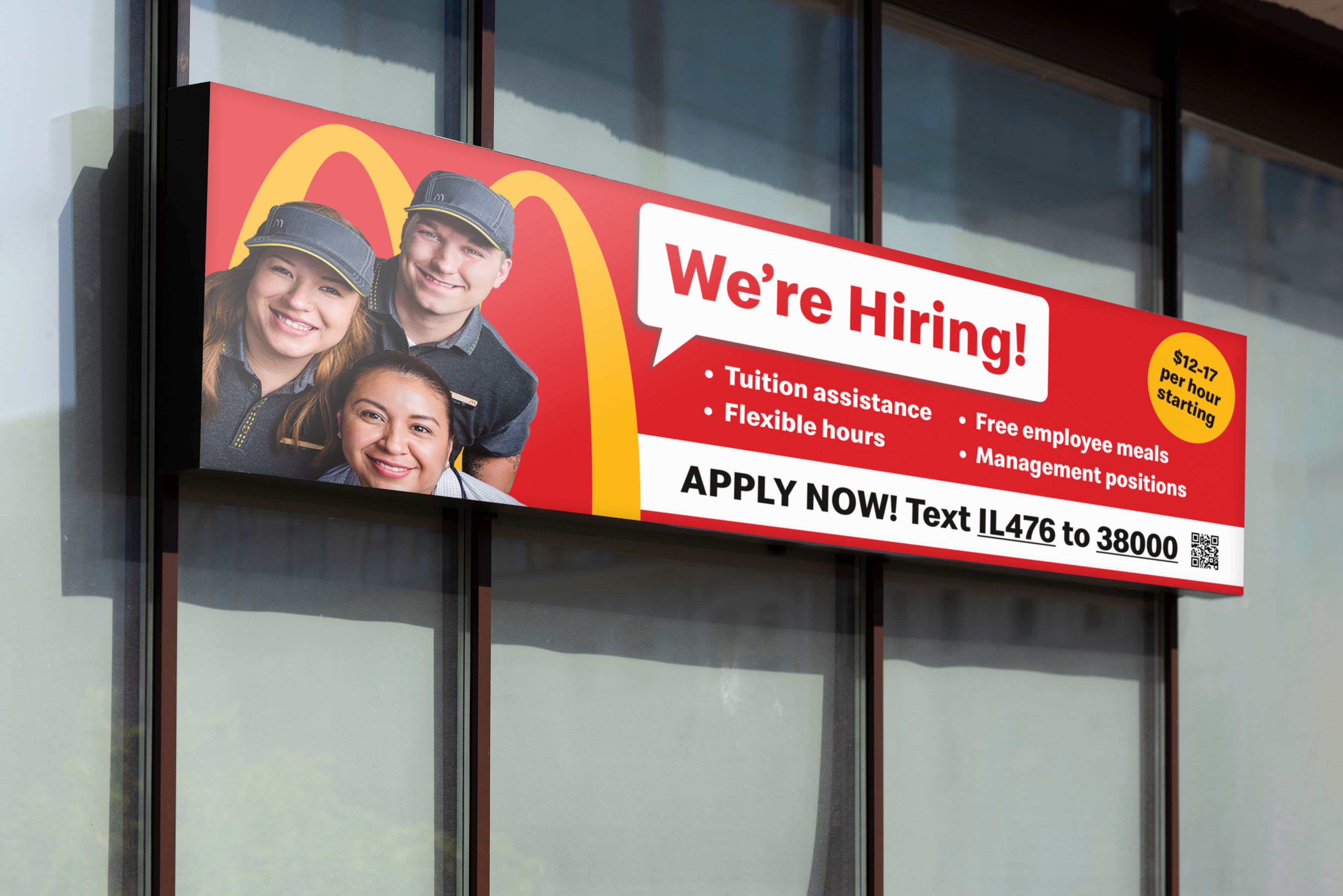Cross-Channel Hiring Campaign Banner