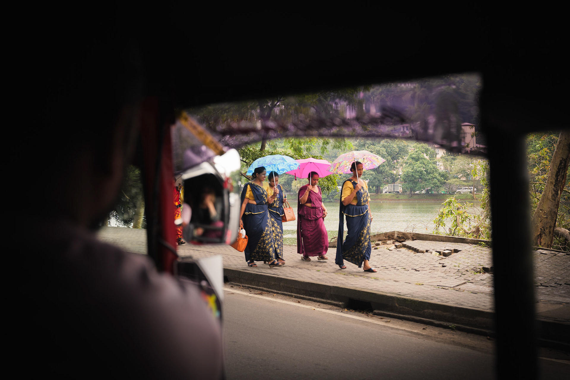 Views from a tuk tuk, Kandy