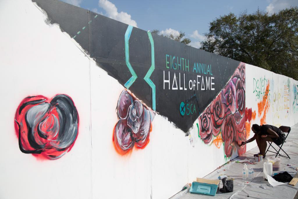 2017 Full Sail University Hall of Fame Mural