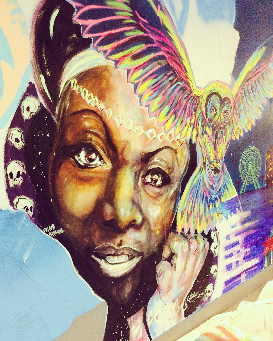 2017 Mural Project - Fashion Square Mall - Orlando, Florida.