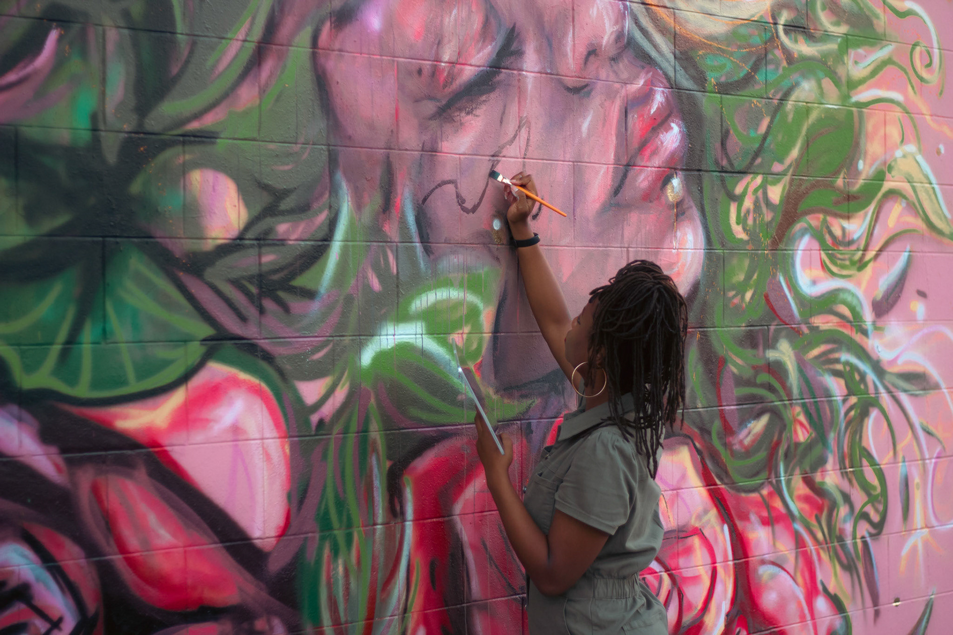 2023 copyright - Walls of Pho Mural by Nadya Nickels