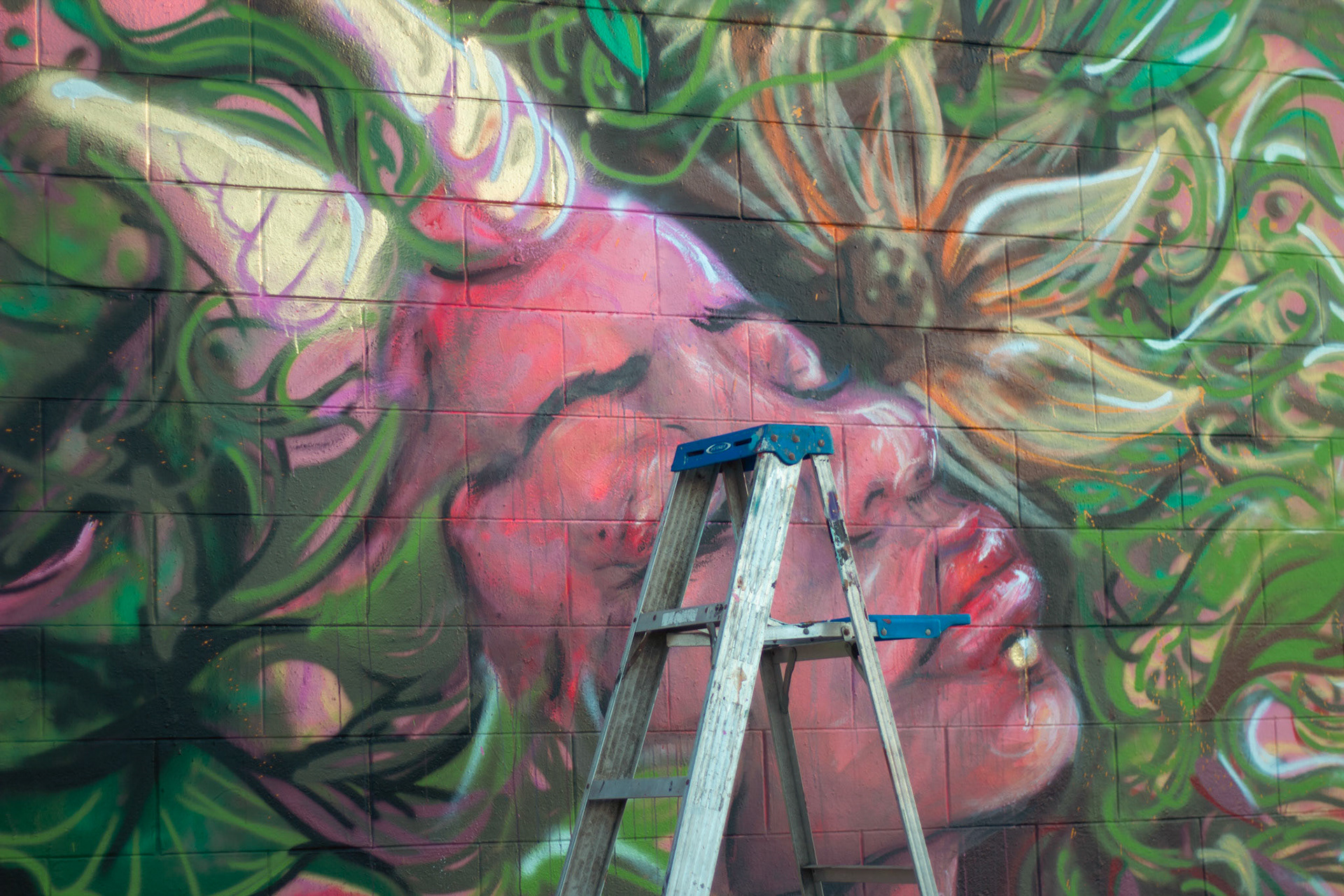 2023 copyright - Walls of Pho Mural by Nadya Nickels