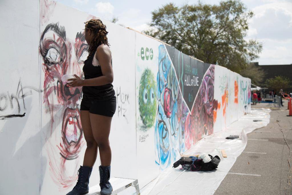 2017 Full Sail University Hall of Fame Mural