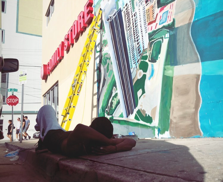 2020 Mural in Wynwood, Miami on the Salvation Army 