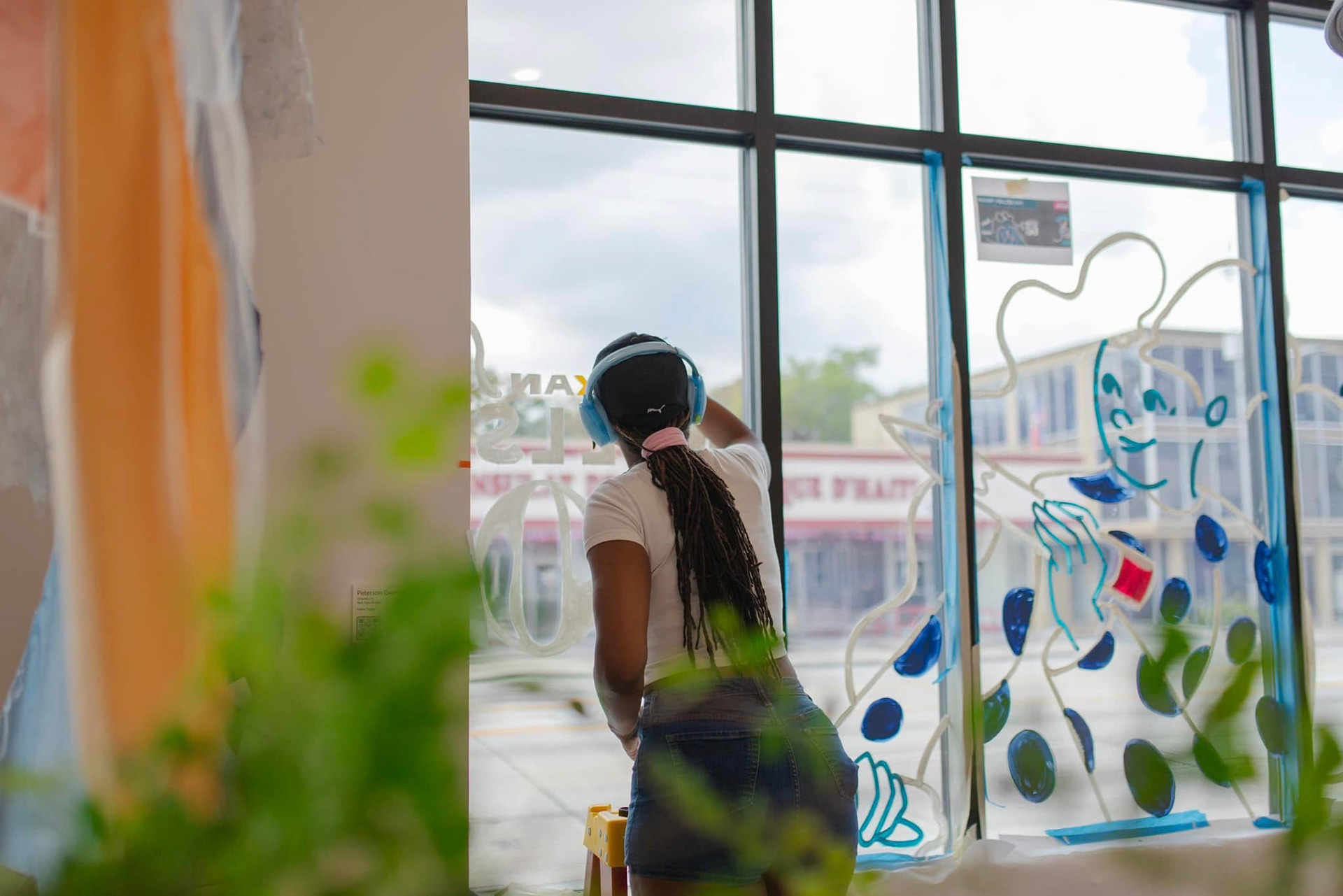 2024 - Nadya Nickels - Alexan Mills 50 Window Painting