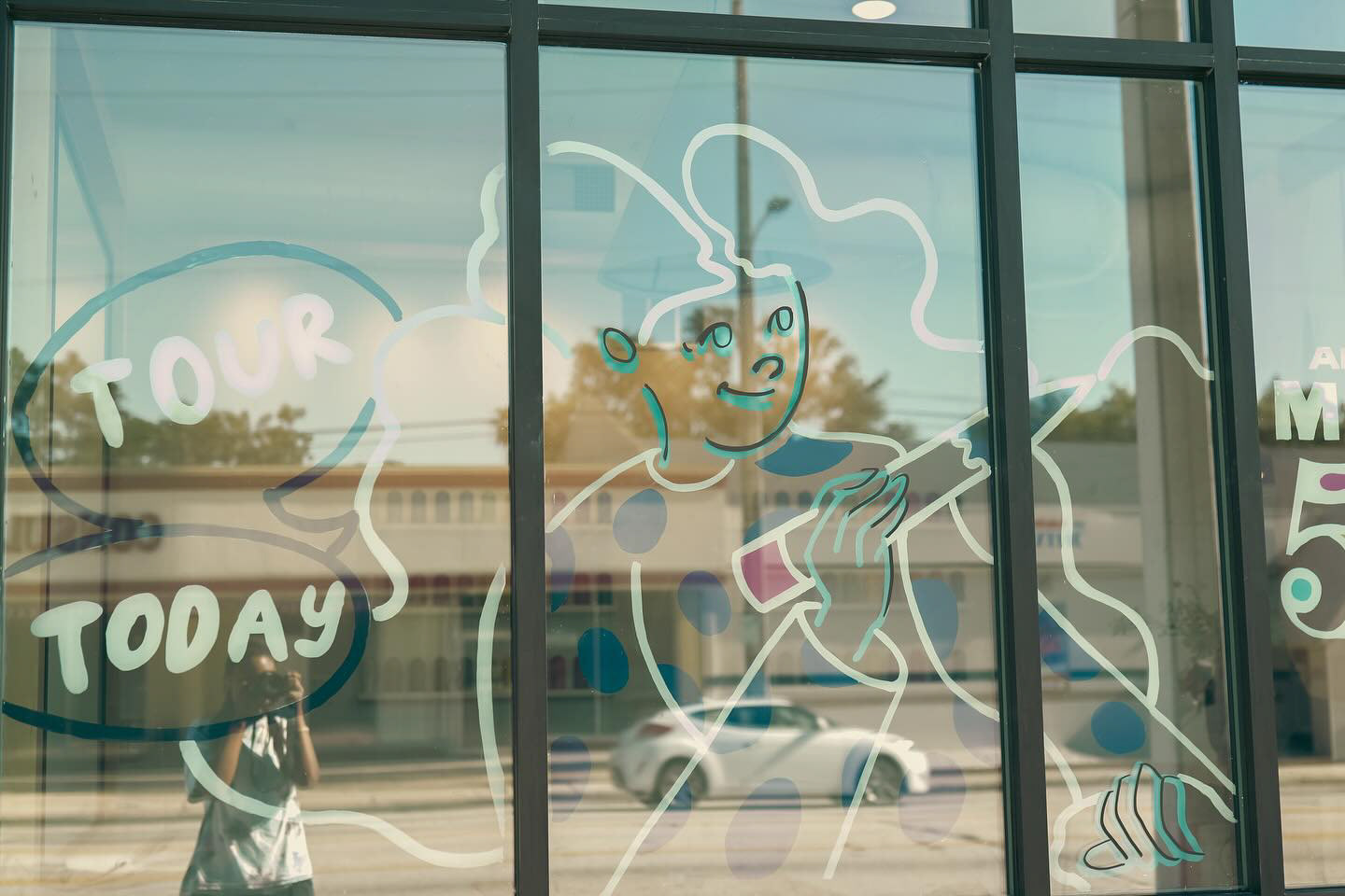 2024 - Nadya Nickels - Alexan Mills 50 Window Painting