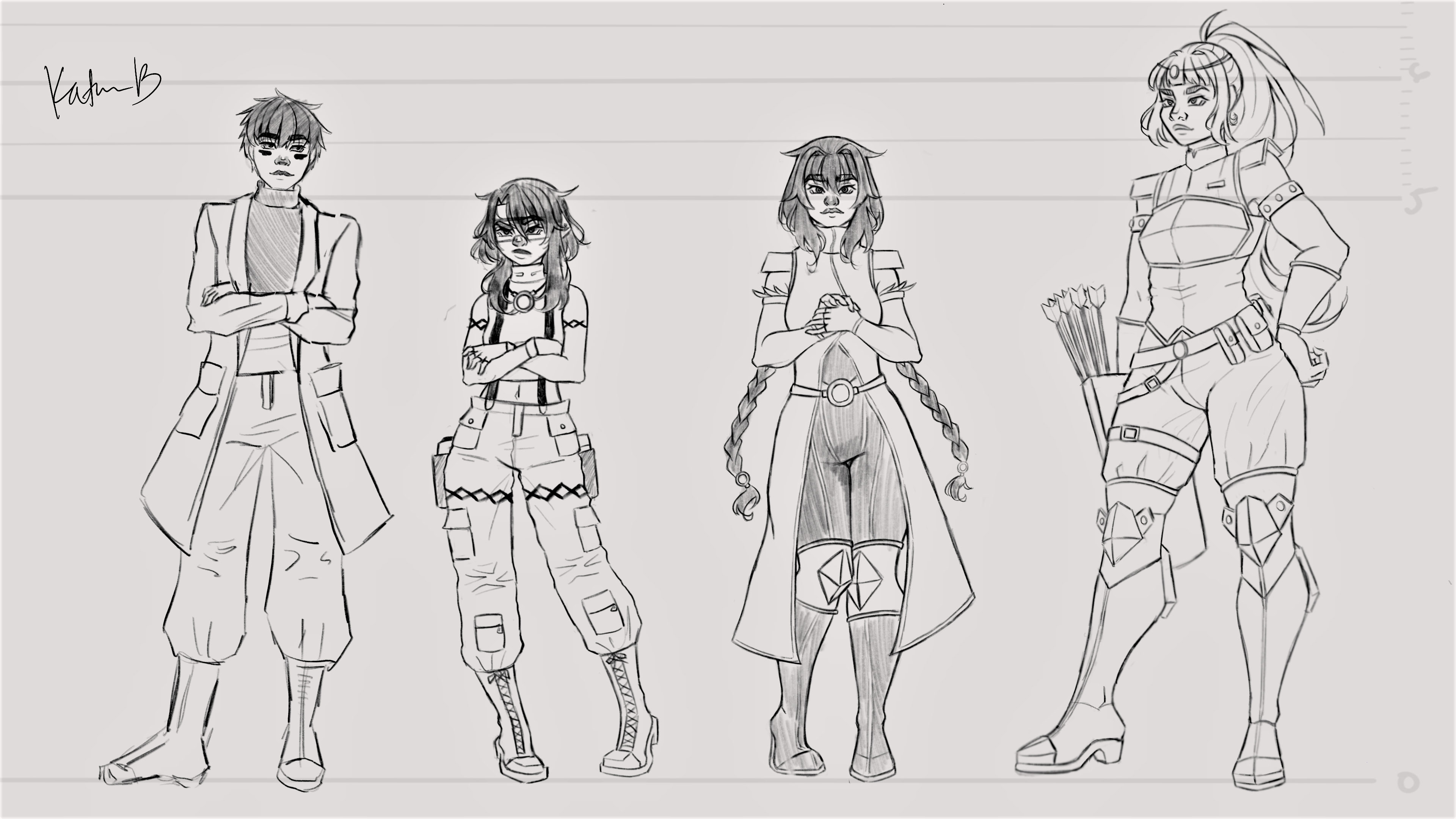 Character Line-up - 2022