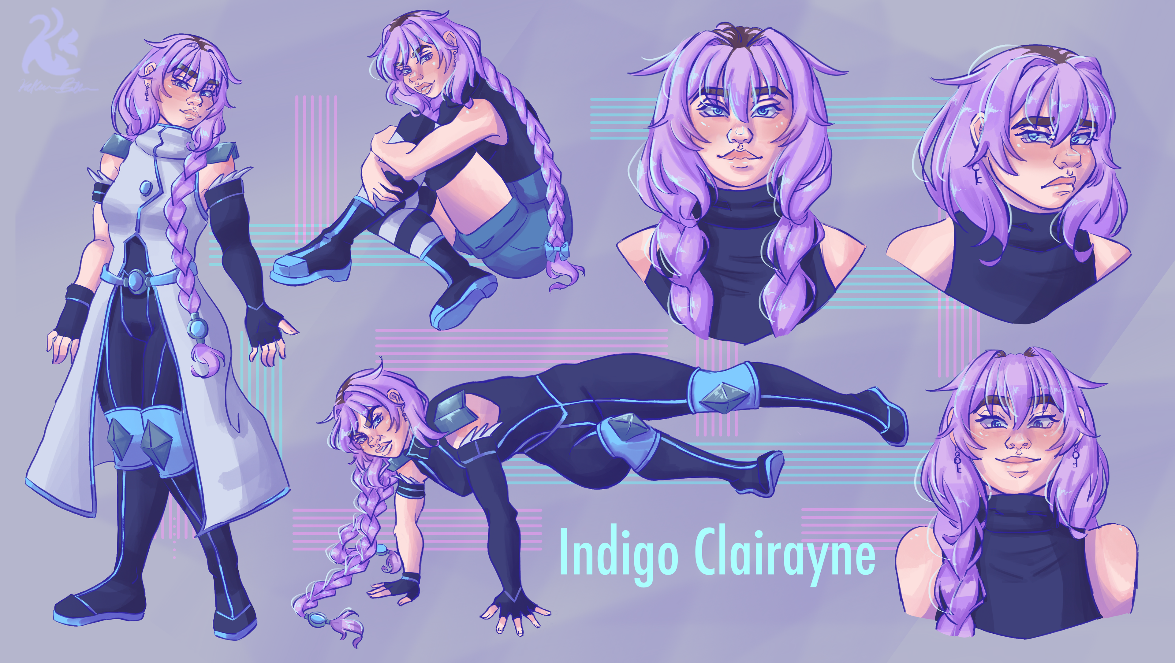 Indigo Clairayne Character Sheet - 2023