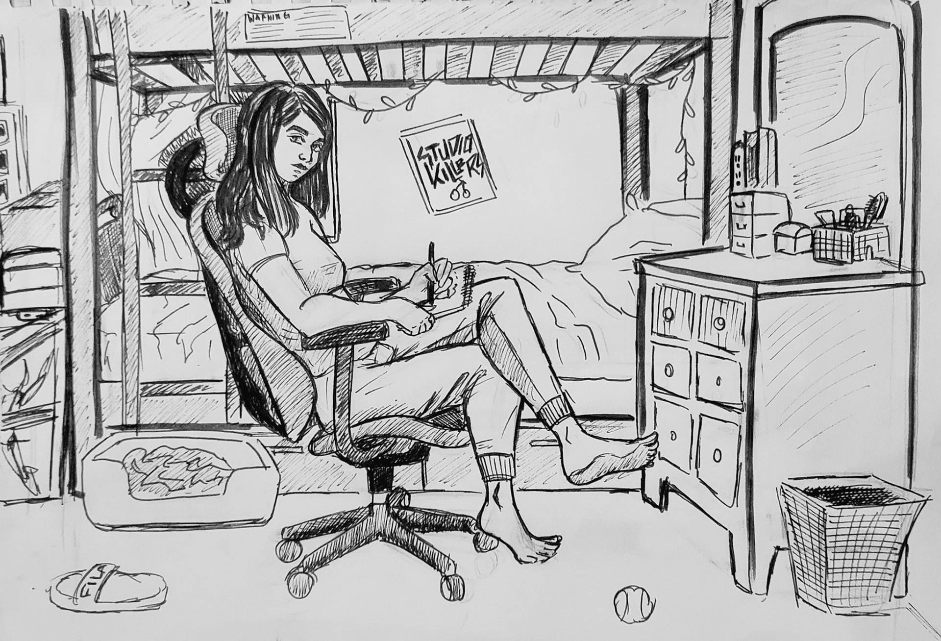 Quick Self-Portrait 2 - 2021