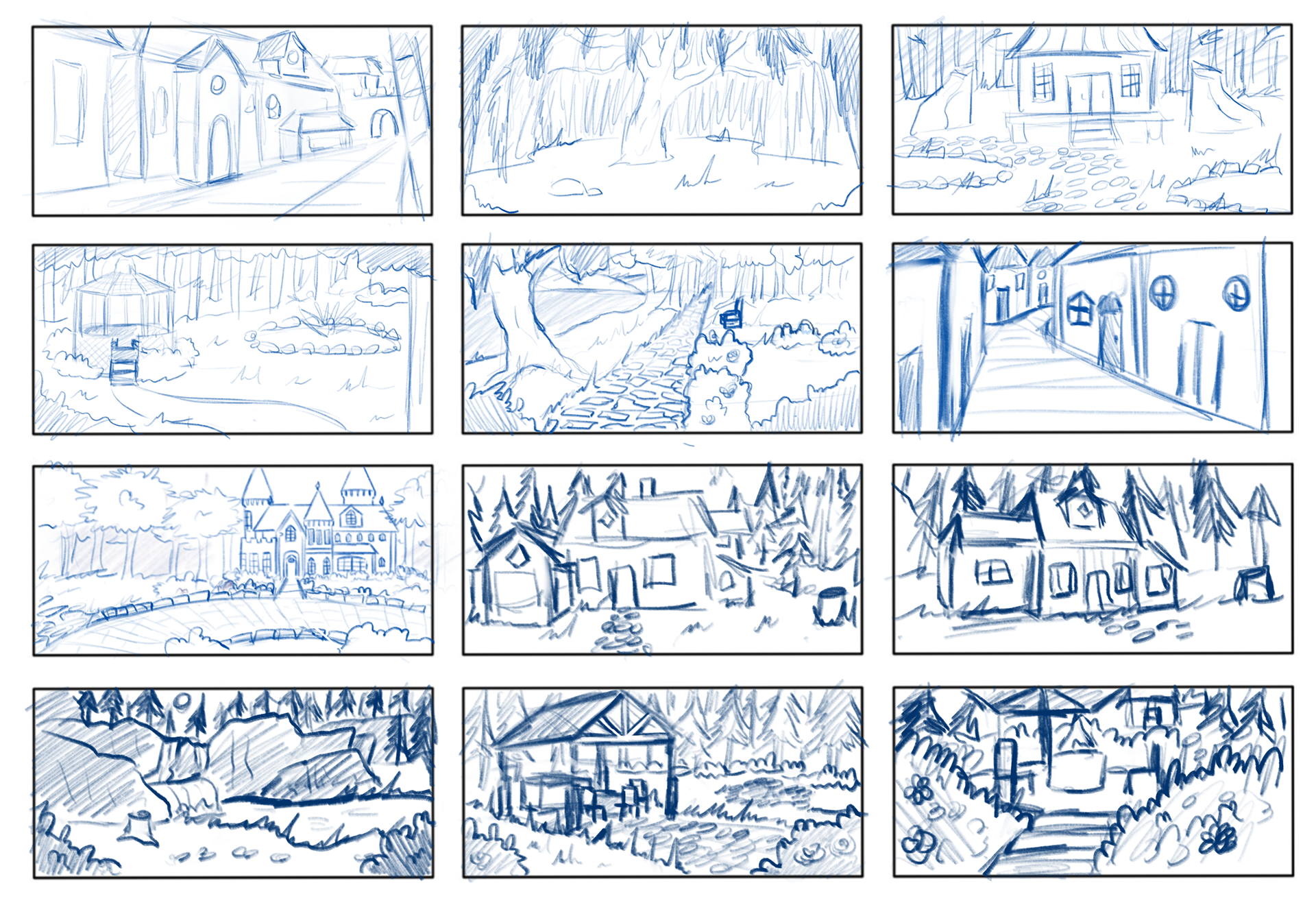 Exterior Backgrounds Thumbnails - 2022