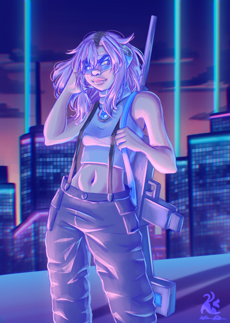 Violet Illustration - 2023