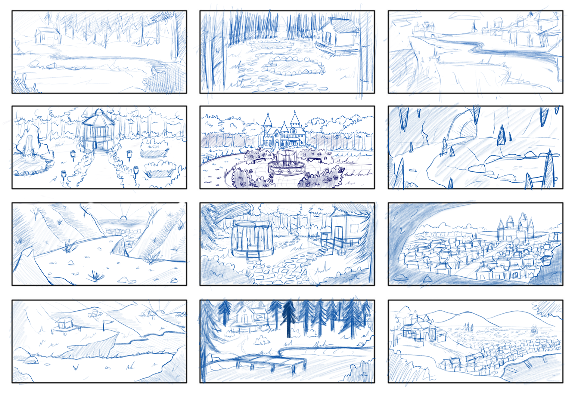 Exterior Backgrounds Thumbnails pt2 - 2022