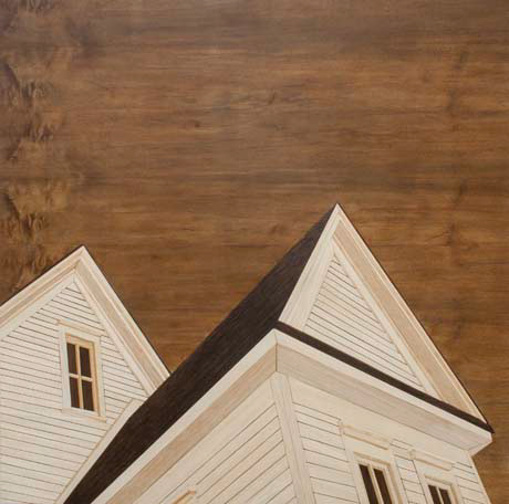 Harold House 40" x 40"