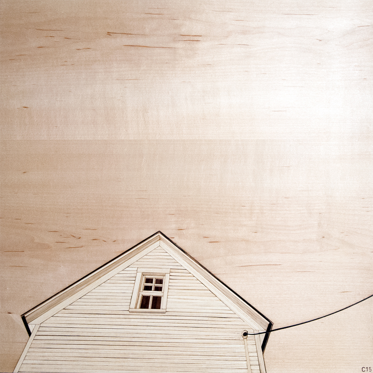 Farmhouse Maple 12" x 12"