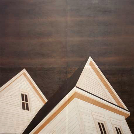 Harold House Walnut 80" x 80"