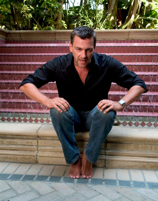 Ray Stevenson from the Movie King Arthur and the HBO Series Rome photographed on Tuesday July 19, 2005 in the garden at the Four Seasons Beverly Hills