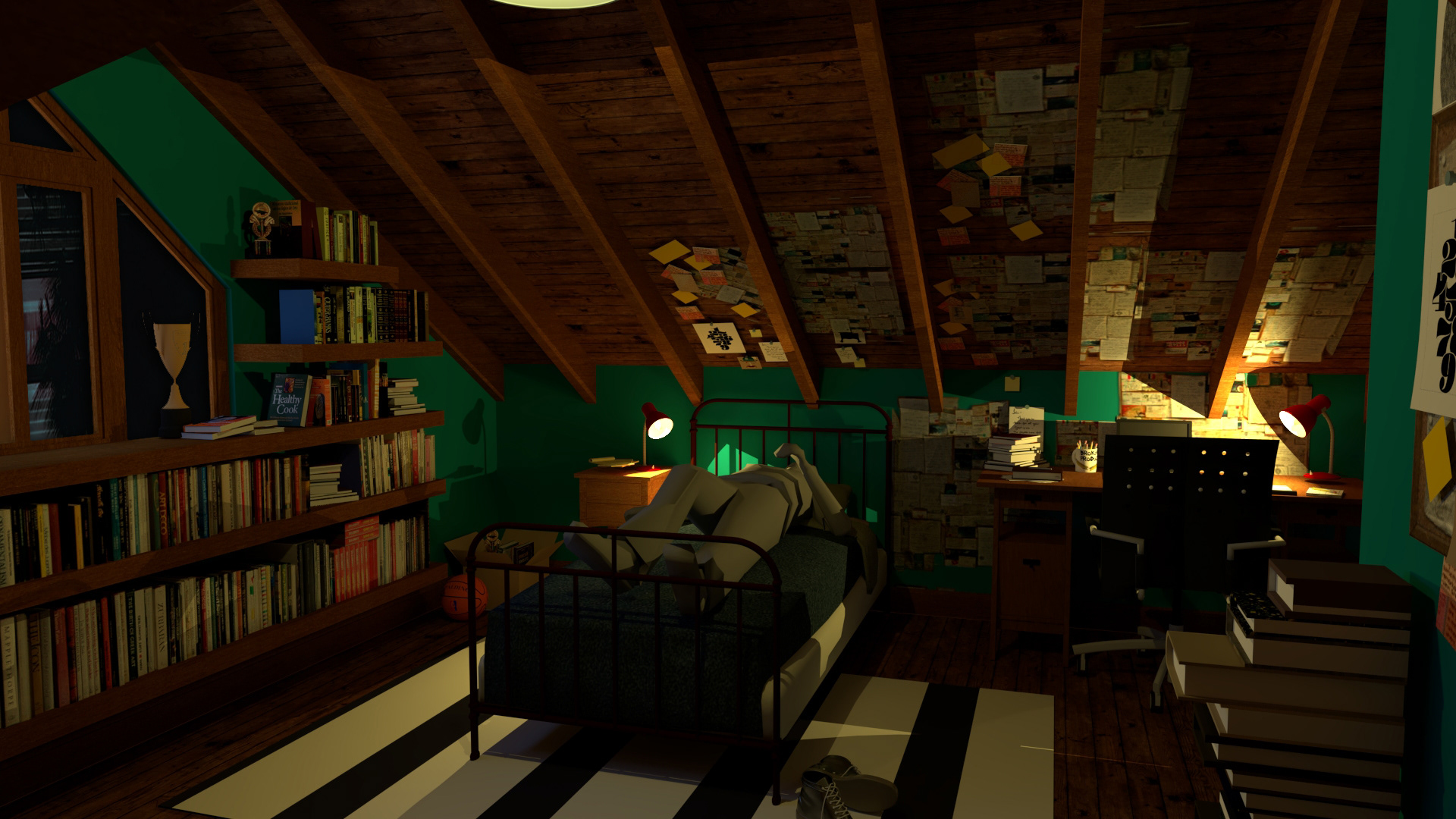 Ethan's Attic Room