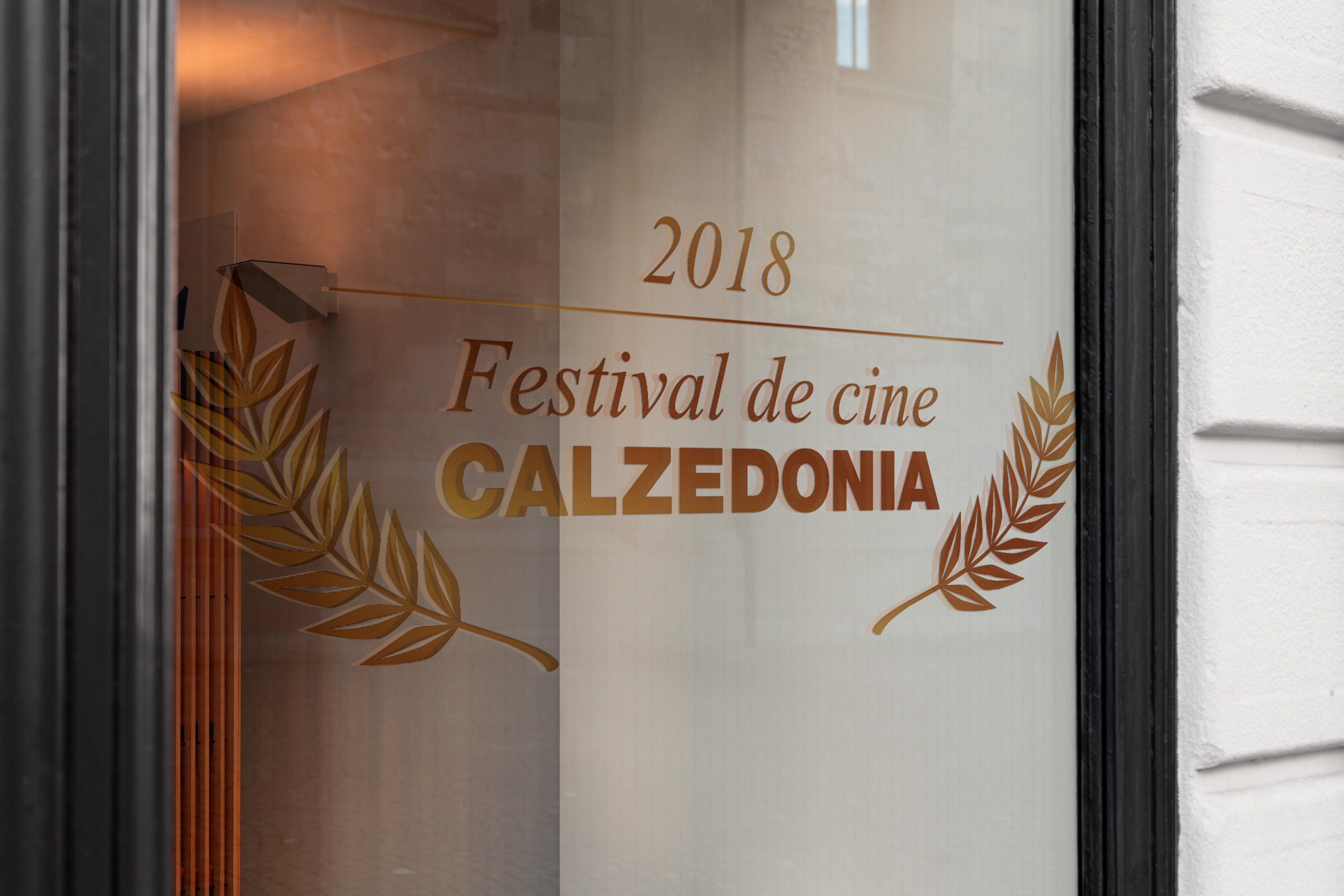 Diseño de vinilo para el Festival de Cine de San Sebastián