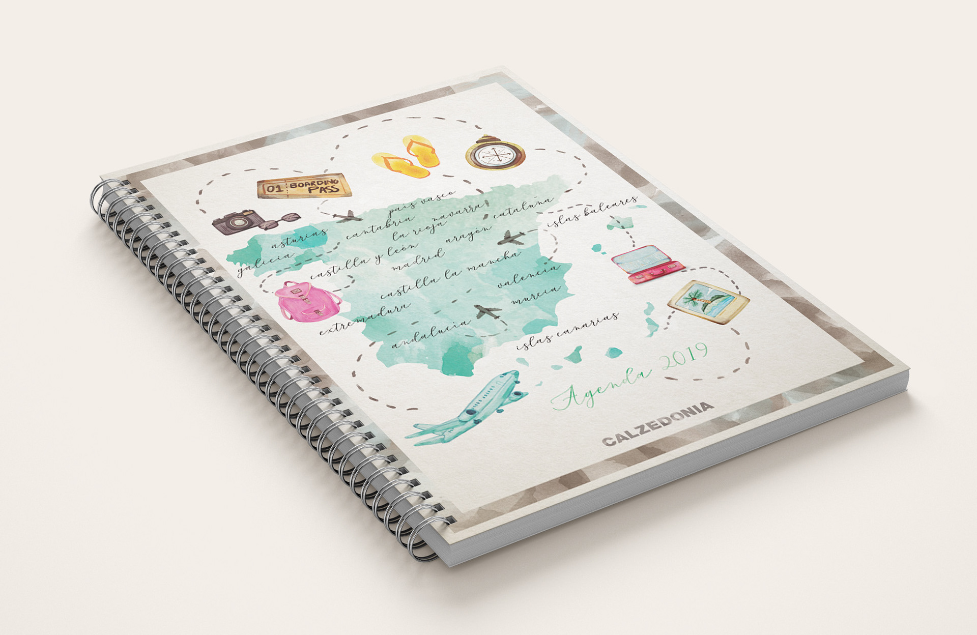 Tapa agenda CALZEDONIA
