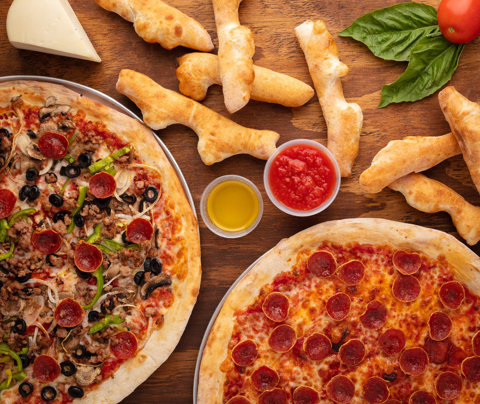 2021 Ad campaign photography by Austin Kohler for Papa Georgio's on the Doordash app.