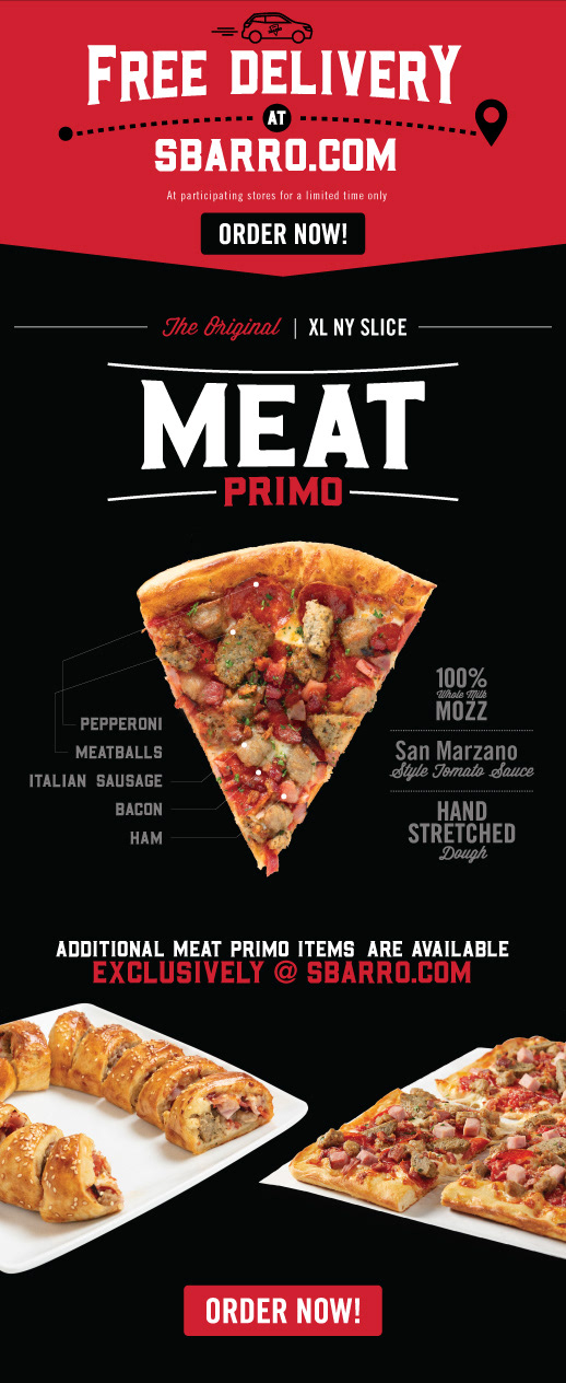 2022 Global Ad Campaign photography by Austin Kohler for Sbarro