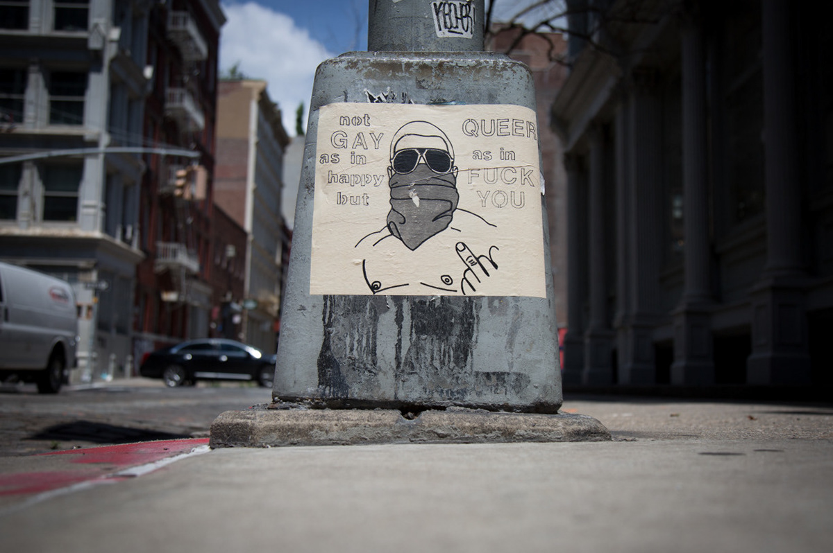HOMO RIOT in NYC, 2016