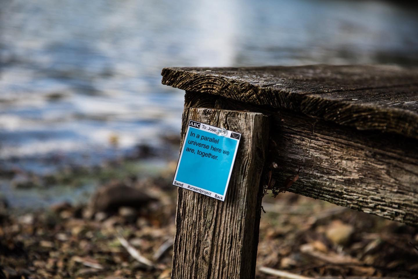 The Unsent Project Sticker