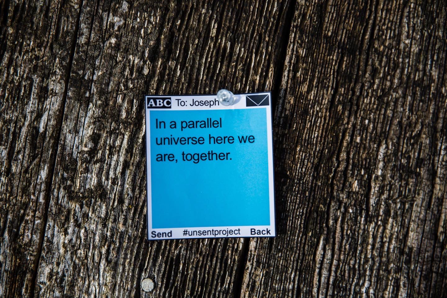The Unsent Project Sticker