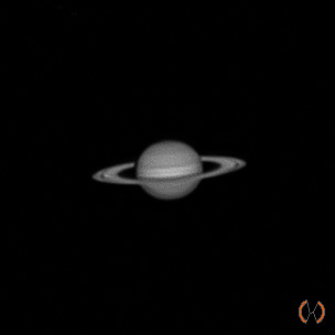 2023 - Saturnus in monochrome