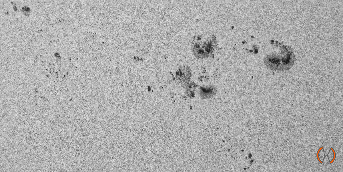 2024 - Actieve zon met AR3636, 3637, 3637, 3643, 3645, 3647 & 3650