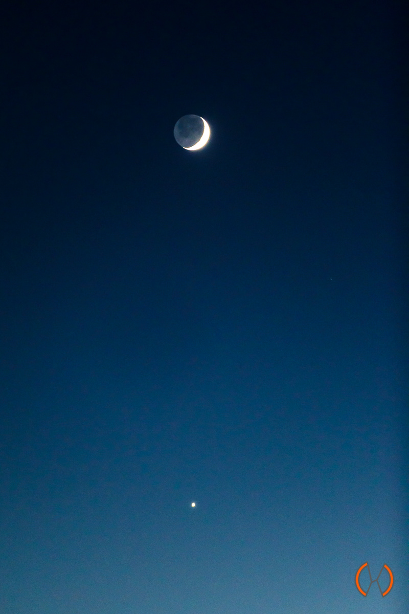 2016 - Conjuction De Maan met Venus