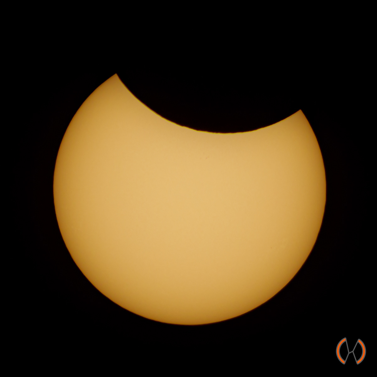 2021 - Gedeeltelijke zonsverduistering (17%)
