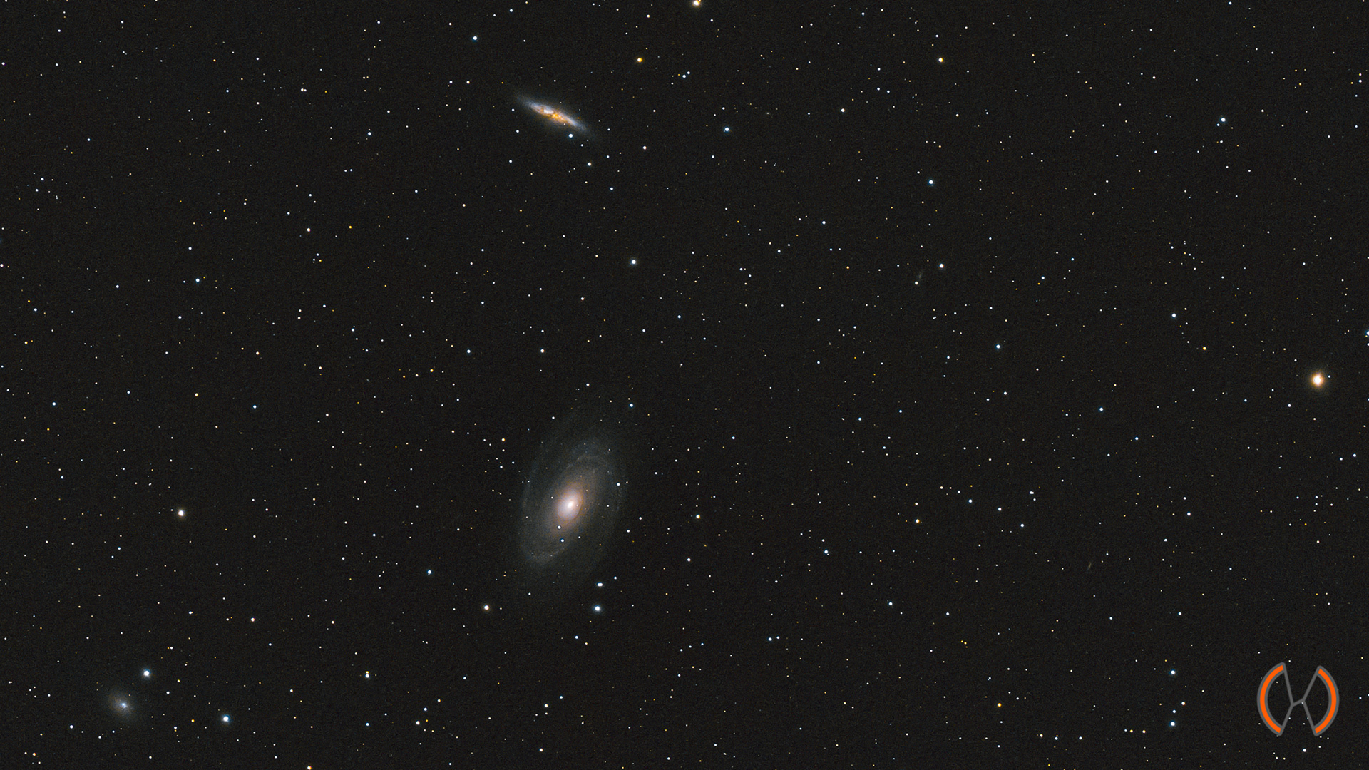 2023 - M81 Bode's Sterrenstelsel en M82 Sigaar Sterrenstelsel 