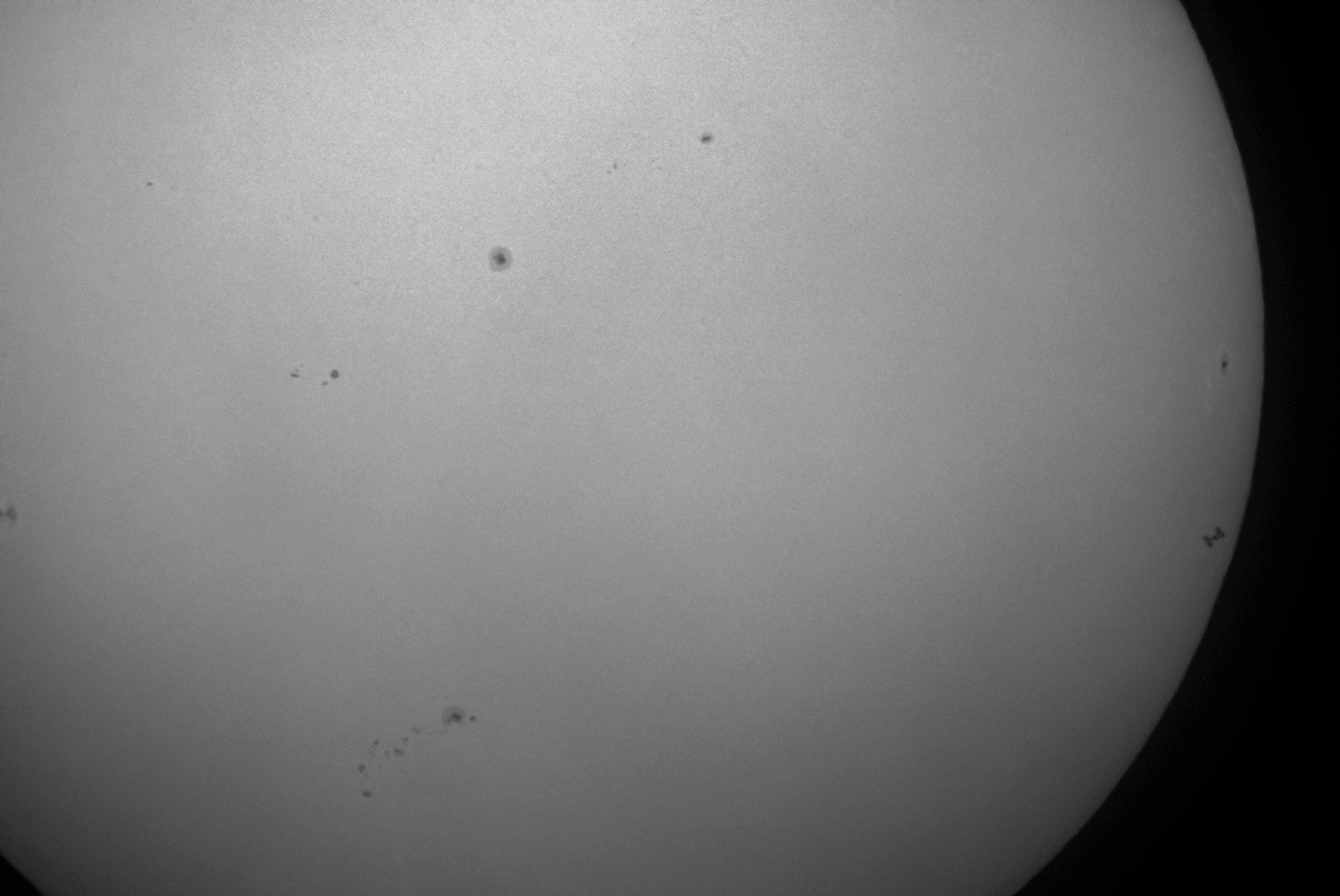 2023 - Slow Motion ISS Zonovergang (19fps)