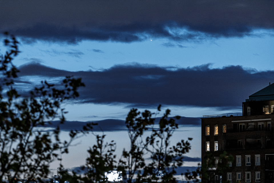 2024 - Time-lapse komeet C/2023 A3 (Tsuchinshan-ATLAS)