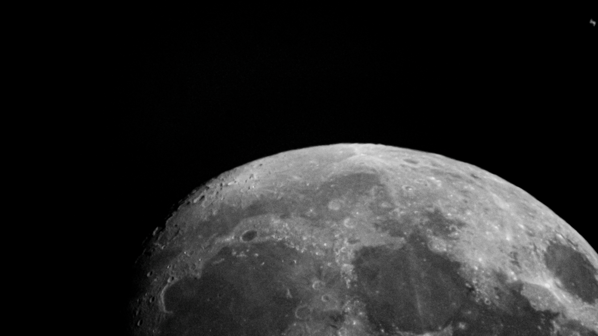 2023 - Slow Motion ISS Maanovergang (19fps)