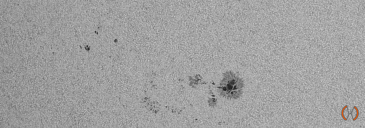 2024 - De Zon met zonnevlekken AR3711 en 3709