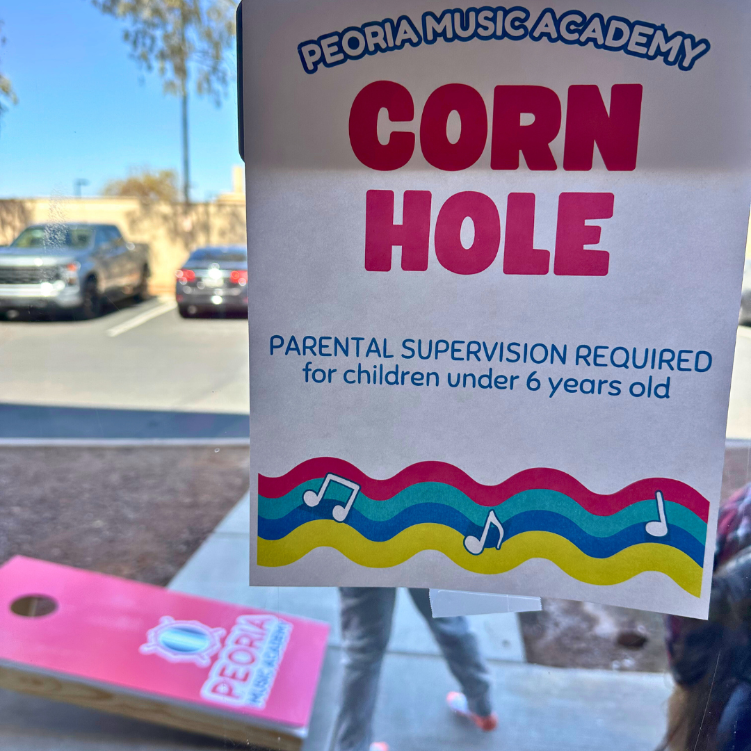 Sign & Vinyl Wrap on Cornhole