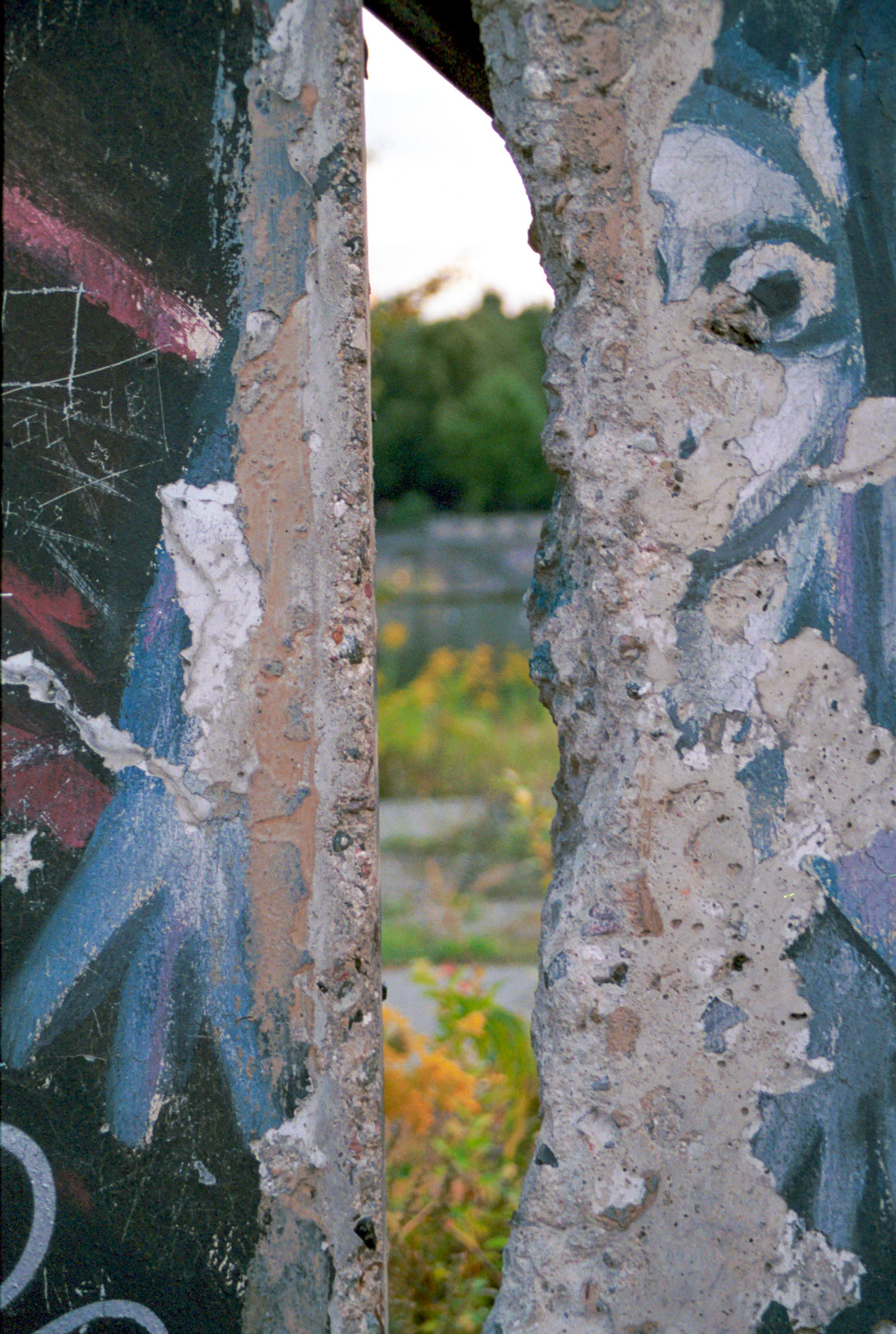 Berlin Wall (Wall in focus)Kodak Gold 400